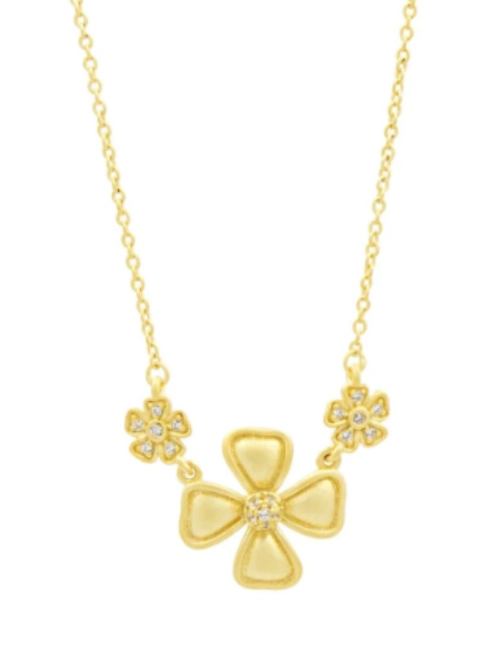 Freida Rothman Armor of Hope Harmony Flower Pendant Necklace - NWT $175 MSRP